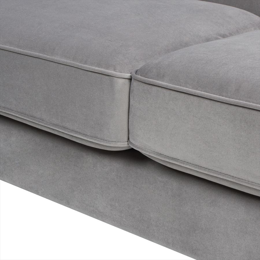 3人掛け ソファ Elaine 865 Velour Gray