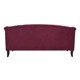 3人掛け ソファ KEN 884 Velour Burgundy