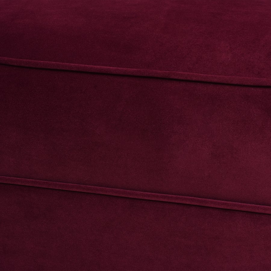 1人掛アームチェア Velour Burgundy 884