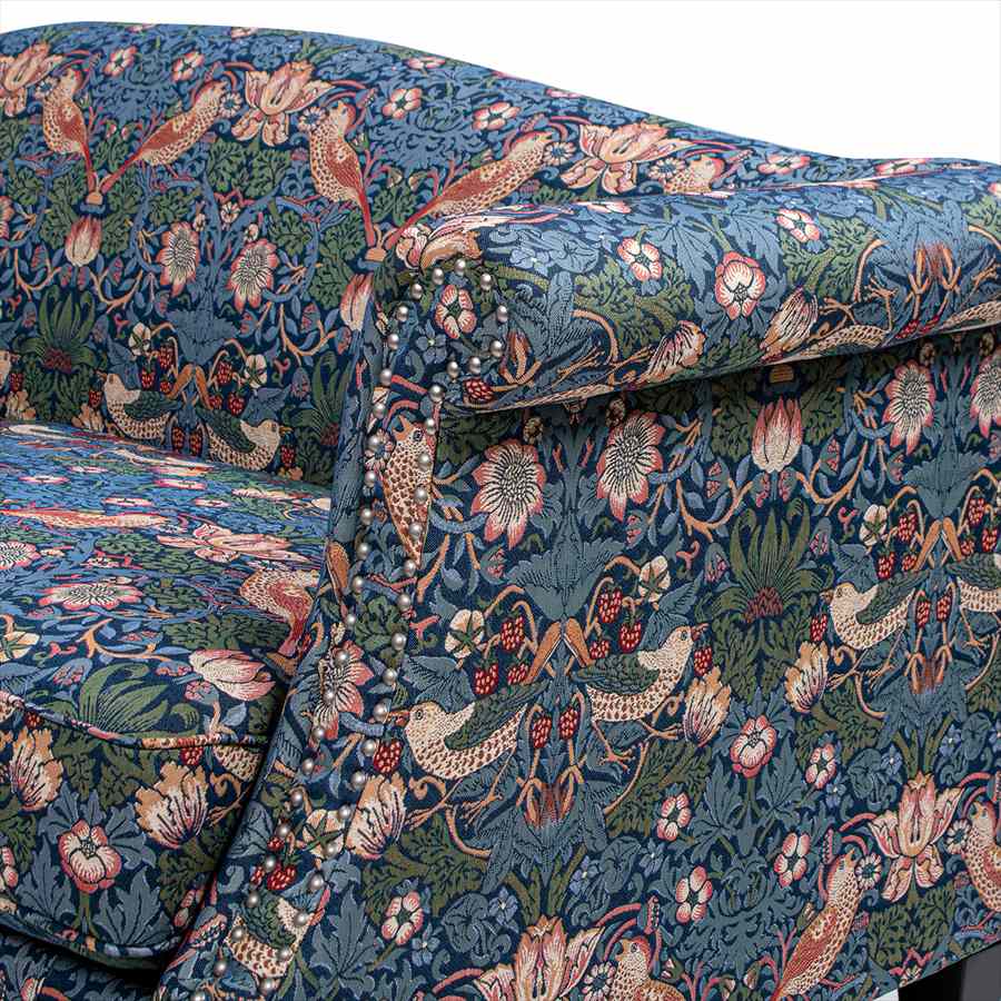 3人掛け ソファ Elaine Strawberry Thief VI02