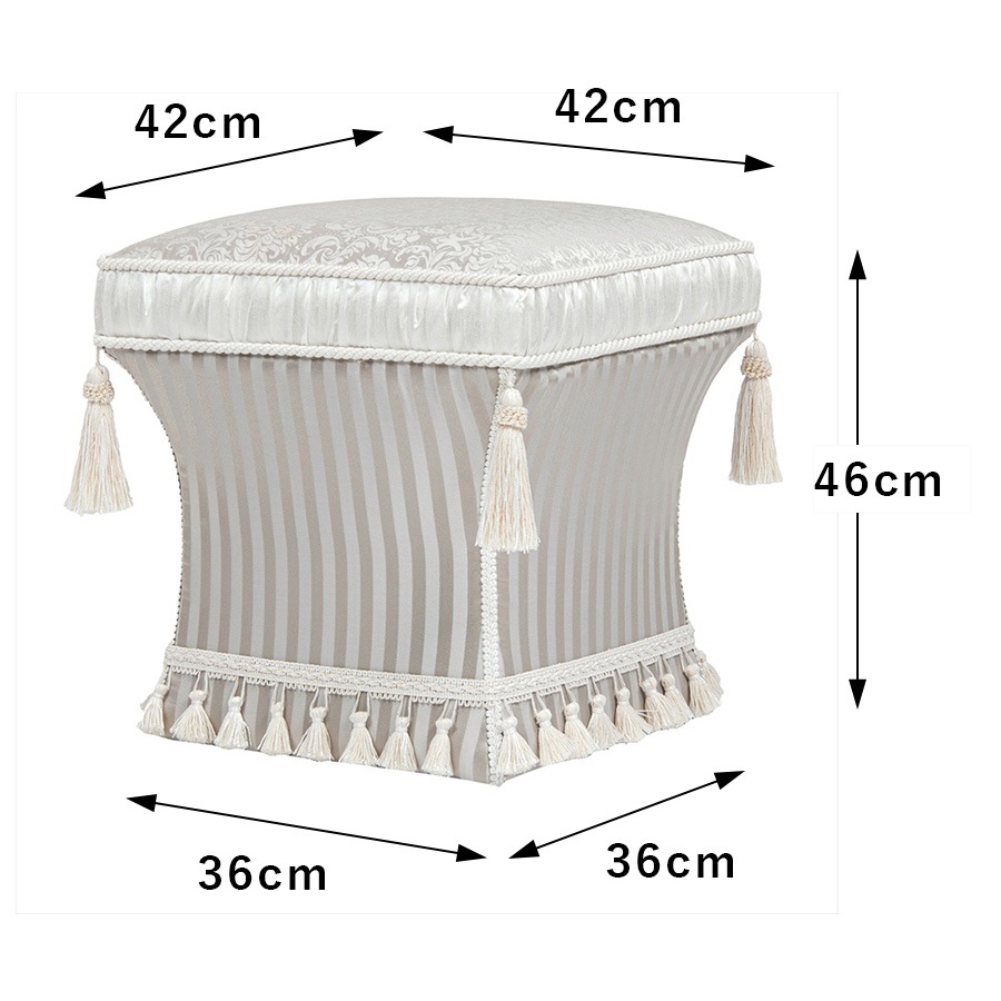 スクエアスツール Haruno Gray ZMA9