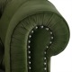 3人掛ソファ La Rosa V036 Velour Olive Green