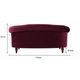2人掛けソファ La Rosa 884 Velour Burgundy