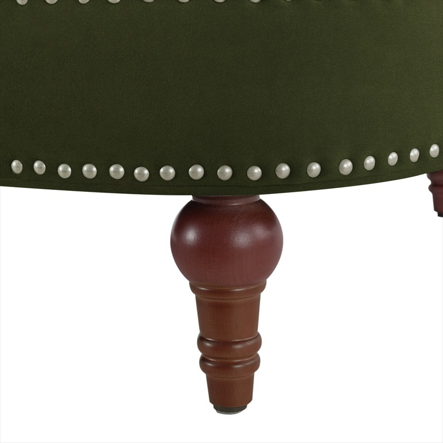 2人掛ソファ La Rosa V036 Velour Olive Green