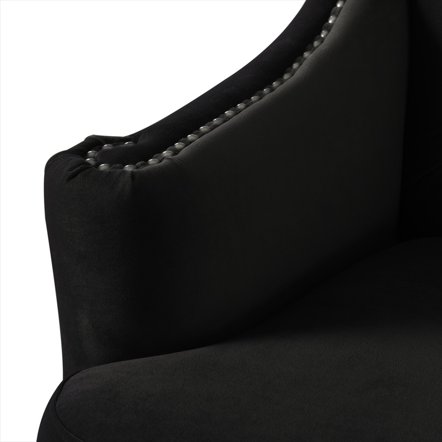 2人掛けソファ Stella 927 Velour Black