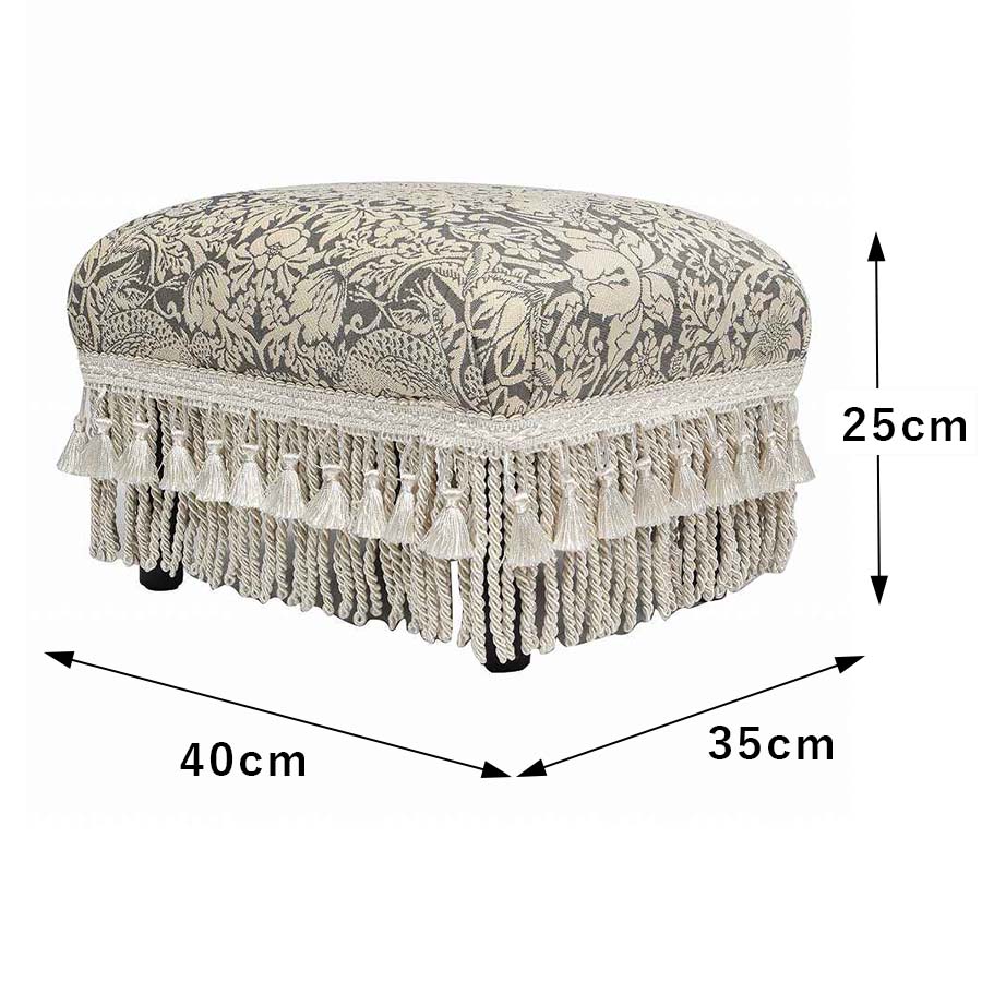 フットスツール Haruno Gray ZMA9