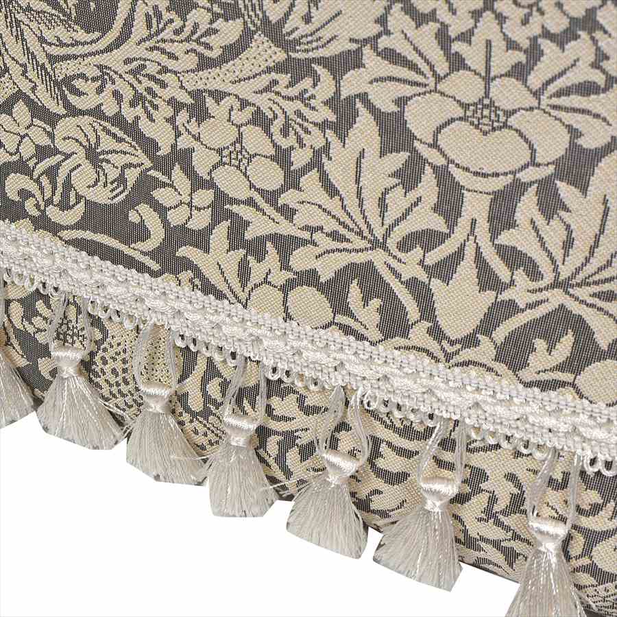 薄型スツール Strawberry Thief Gray VI04