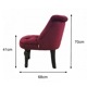 1人掛ラムズゲイトチェア Velour Burgundy 884