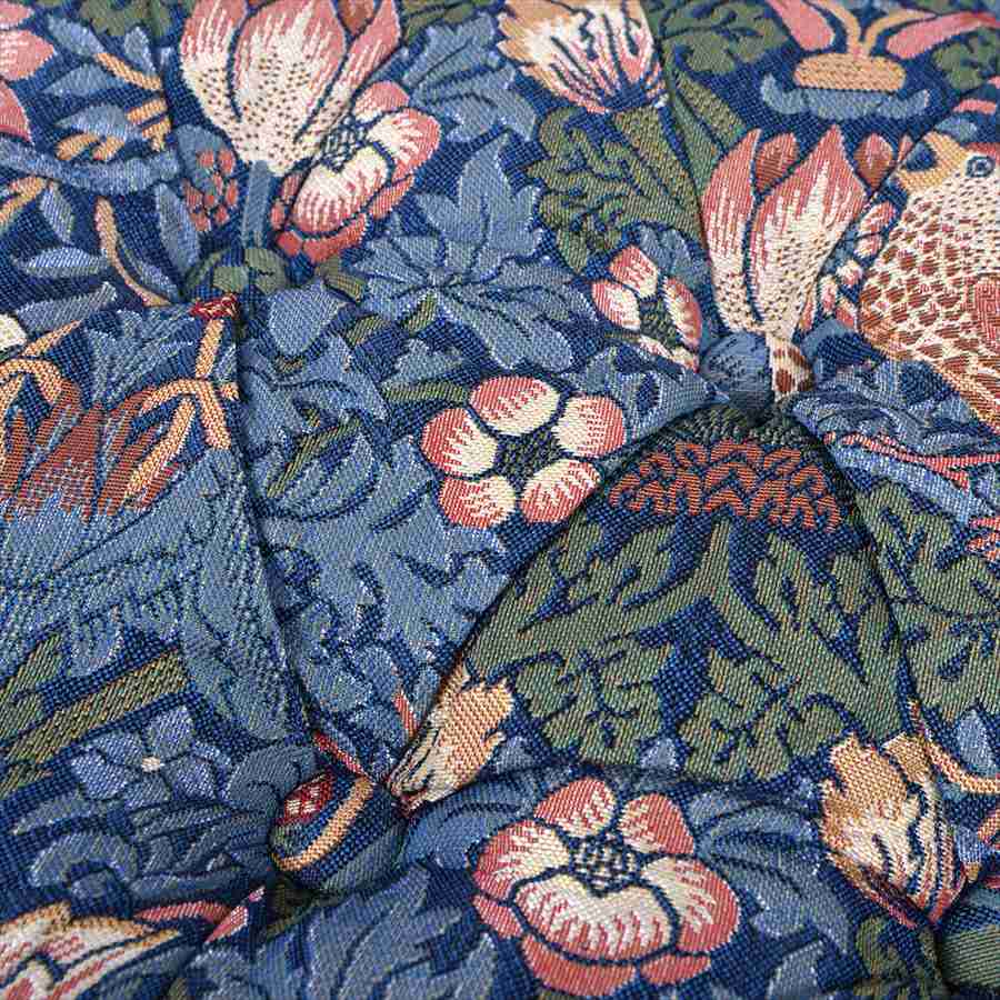 収納付きスツール Strawberry Thief VI02