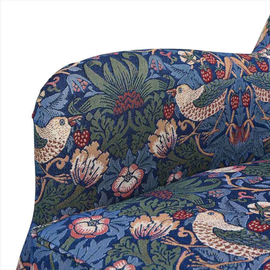 1人掛アームチェア Strawberry Thief VI02