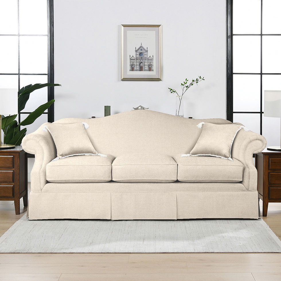 セミオーダー 受注生産 3人掛けソファ クッション付き