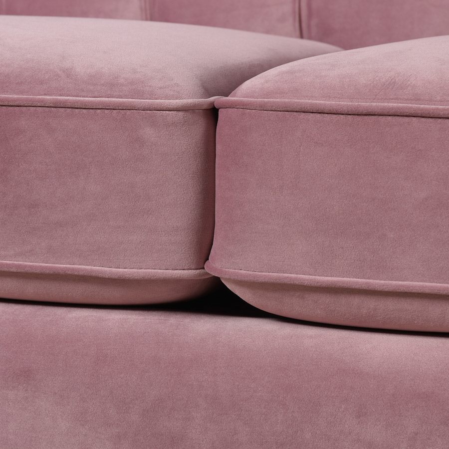 2人掛ソファ Jack 898 Velour Dark Lavender