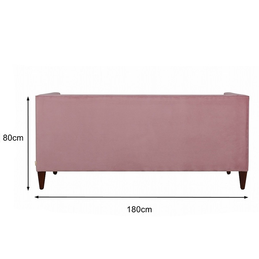 2人掛ソファ Jack 898 Velour Dark Lavender