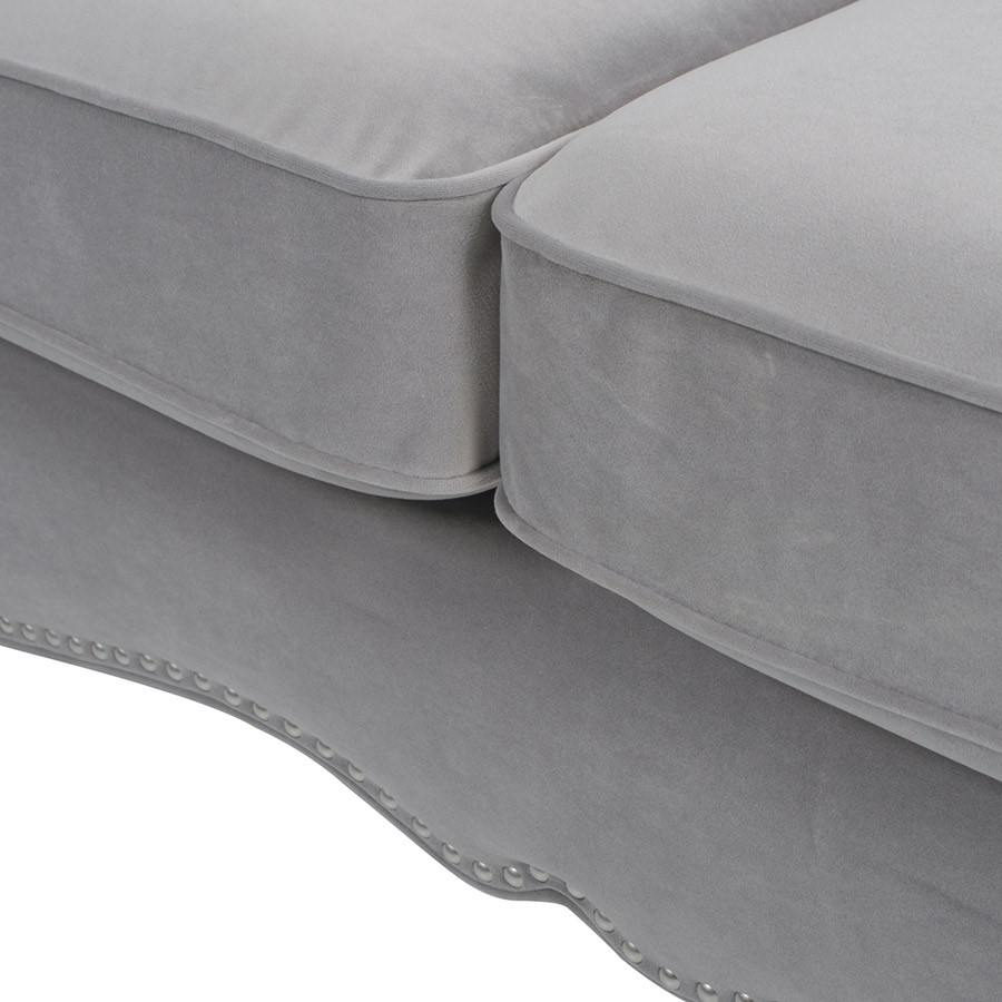 3人掛けソファ Bonanza 865 Velour Gray