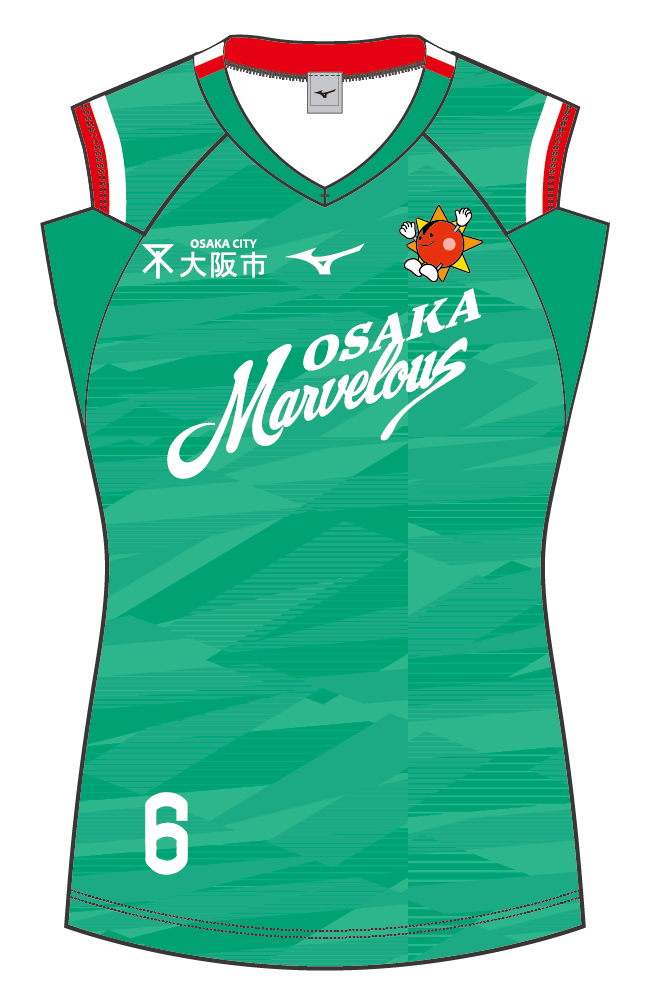 大阪マーヴェラス オフィシャルユニフォーム(SVリーグ