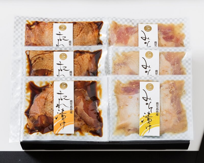ギフト対応商品 若鶏みそ漬け たれ漬けセット 鹿児島県産 全国送料無料 熟どり市場