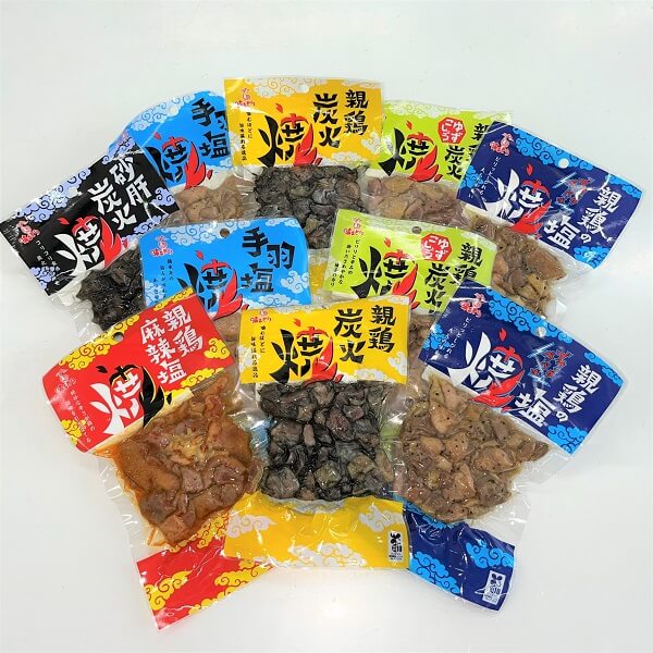 リニューアル】鶏の炭火焼・鶏塩焼セット／10点 冷凍【送料無料】｜熟