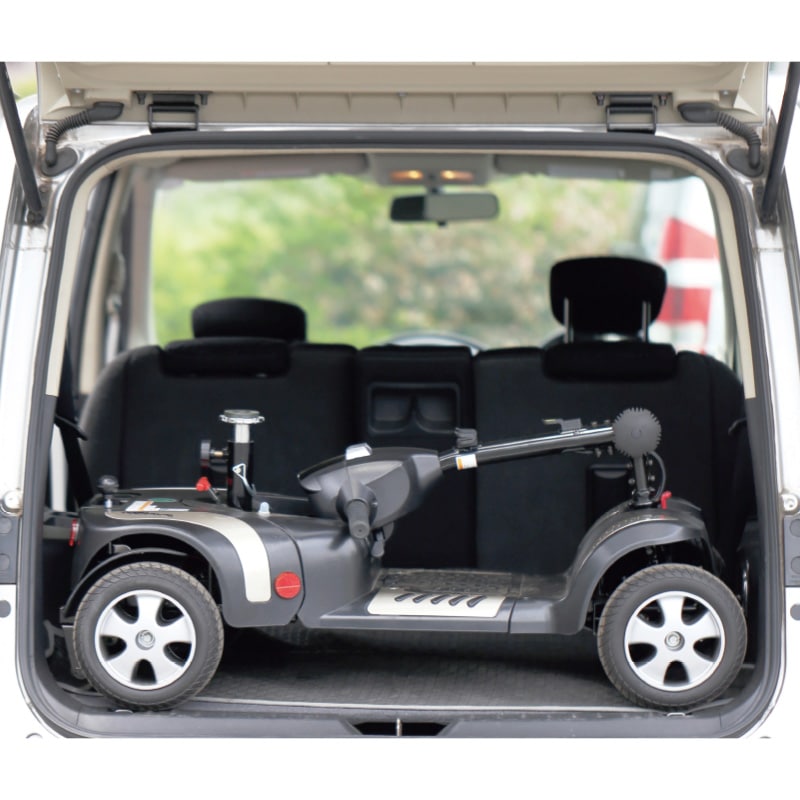 電動4輪カート 電動カート 遊歩 スキップα(ライトパープル) SH03 【北海道