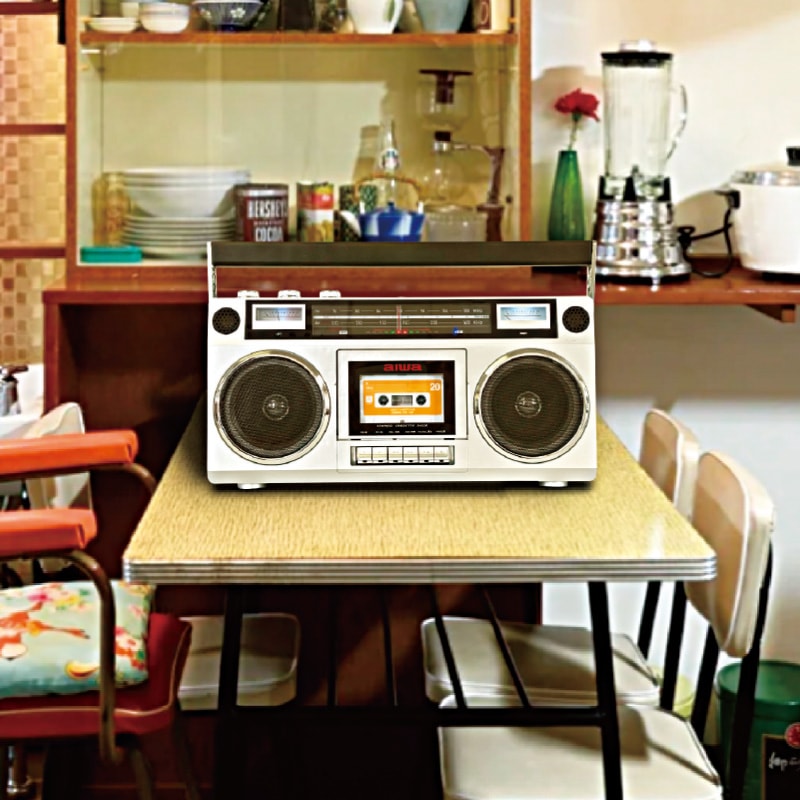 昭和風のステレオラジカセ - 熟年時代社 | 音響・映像機器
