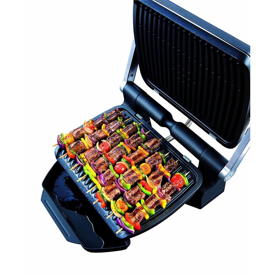 GC702D　Indoor Electric Grill　屋内用　電気グリル　T-fal社　Silver ティファール T-fal 電気グリル ホットプレート 卓上コンロ GC702D