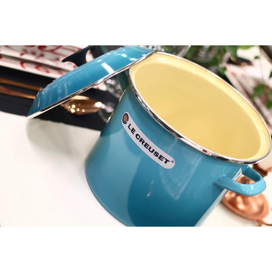 ル クルーゼ Le Creuset 寸胴鍋 7.6L エナメル スチール 8