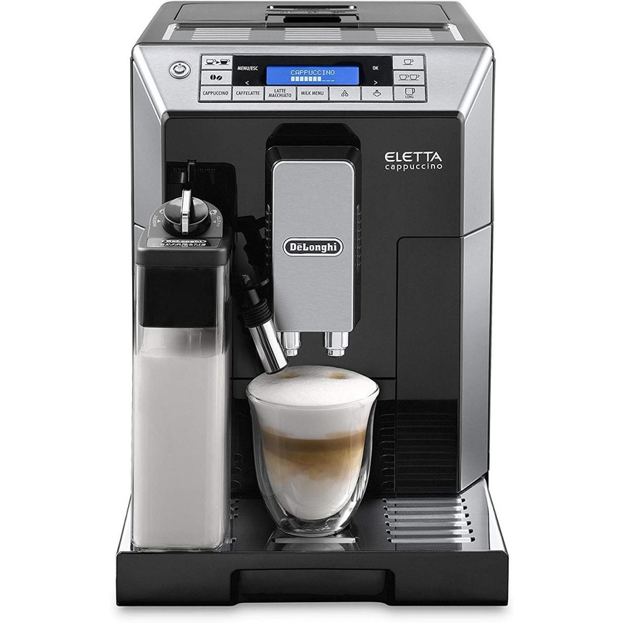 デロンギ DeLonghi デジタルスーパー自動エスプレッソマシン ラテクレマシステム ブラック ECAM45760B コーヒーメーカー コーヒーマシン|デロンギ deLonghi|ブランド