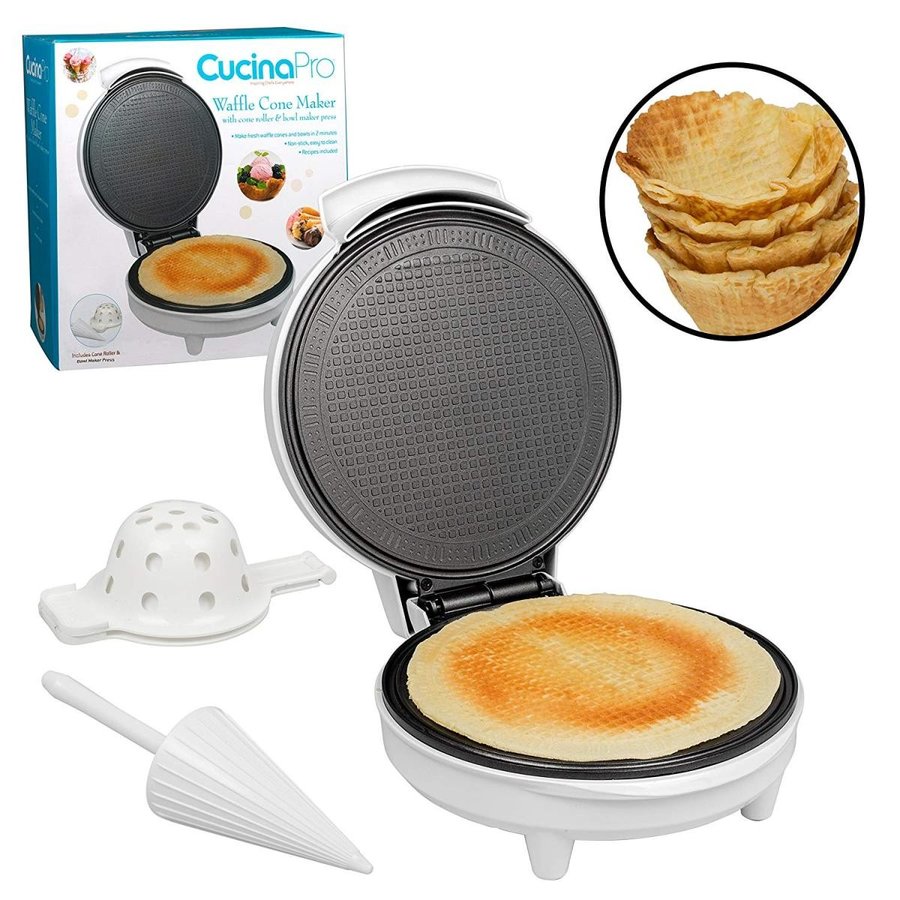 ワッフルコーンメーカー CucinaPro 1750 アイスクリームボウル