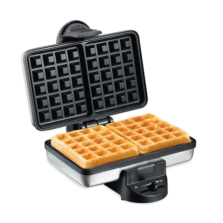 Hamilton Beach ダブルベルギーワッフルメーカー Reviews for Hamilton Beach 1300 W Double Waffle Black
