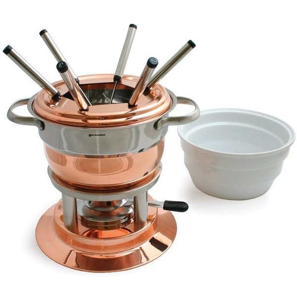 スイスマー フォンデュセット Swissmar F66415 Lausanne 11点入り 銅|スイスマー swissmar|ブランド