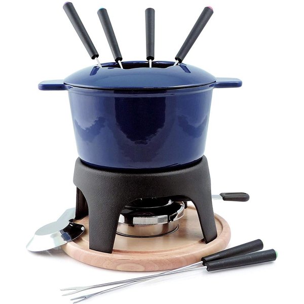 スイスマー ミートフォンデュセット Swissmar F66706 シエラ 11点入 ディープブルー|スイスマー swissmar|ブランド
