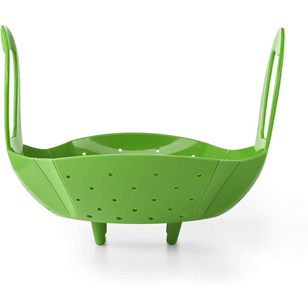 オクソー シリコンスチーマー OXO 1142380 ザル かご 蒸し器 スチーム 蒸す グリーン|オクソー oxo|ブランド