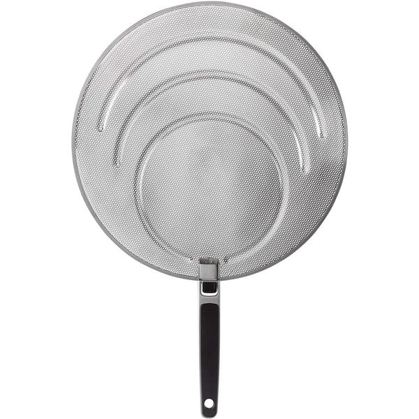 オクソー スプラッタースクリーン OXO 1064468 折りたたみ ハンドル付き 油はね防止|オクソー oxo|ブランド