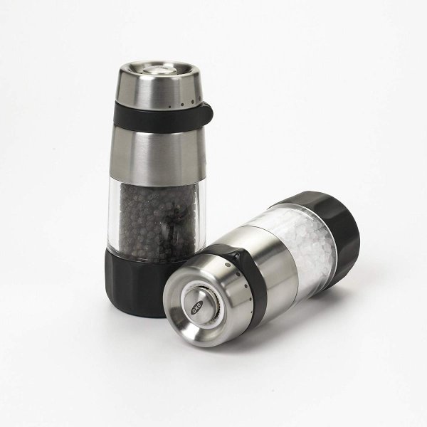 オクソー 塩 コショウグラインダーセット OXO 1 ステンレス ソルト