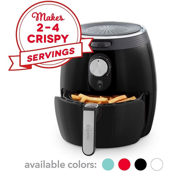 ダッシュ エレクトリックエアフライヤー DASH DMAF355GBBK02 3クオート ブラック