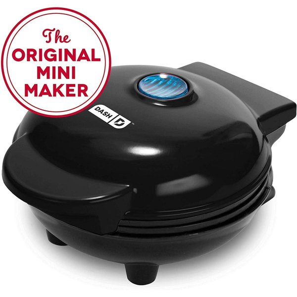 ダッシュ ミニワッフルメーカー DASH DMW001BK ワッフル パニーニ 朝食 ブラック|ワッフルメーカー|アメリカ調理家電：種類別