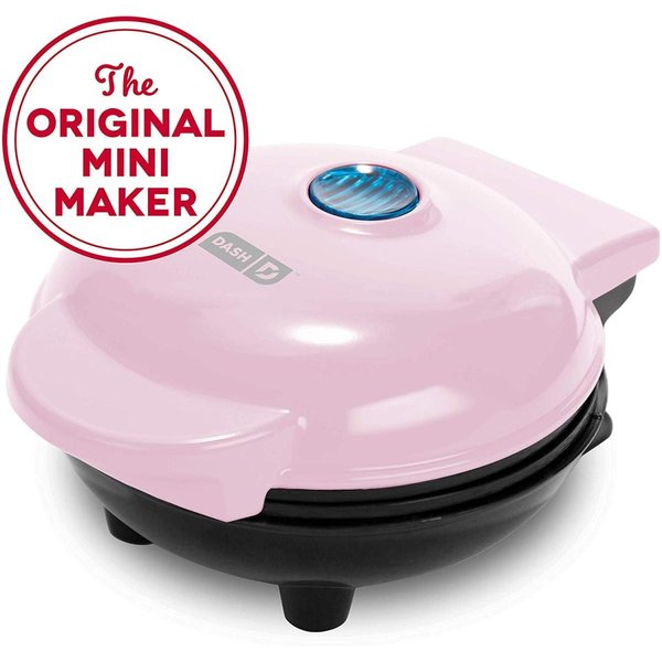 ダッシュ ミニワッフルメーカー DASH DMW001PK ワッフル パニーニ 朝食 ピンク|ワッフルメーカー|アメリカ調理家電：種類別