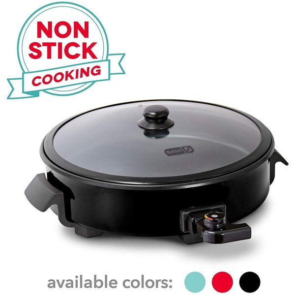 ダッシュ 電気スキレット DASH DRG214BK ファミリーサイズ 鍋 ホットオーブン ブラック|ダッシュ dash|ブランド