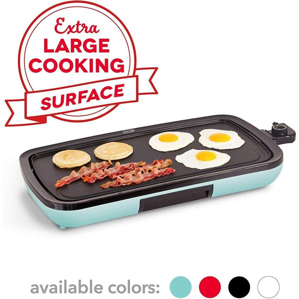 ダッシュ ホットプレート DASH DEG200GBAQ01 電気 グリドル 20インチ アクア