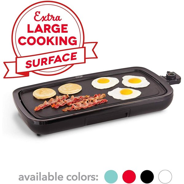 ダッシュ ホットプレート DASH DEG200GBBK01 電気 グリドル 20インチ ブラック