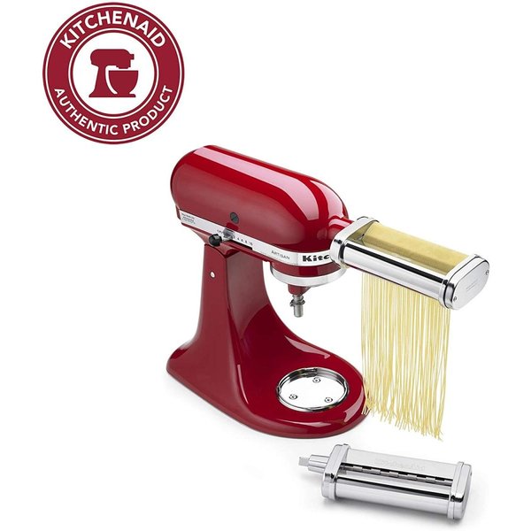 キッチンエイド パスタカッターアタッチメントセット KitchenAid KSMPCA シルバー|キッチンエイド KitchenAid|ブランド