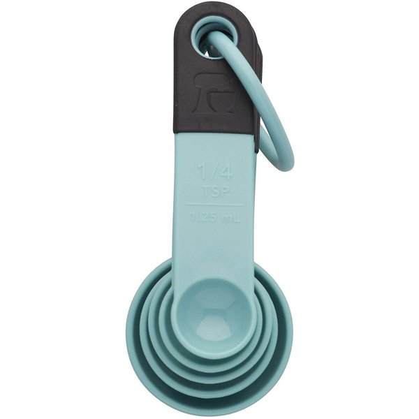 キッチンエイド 計量スプーン KitchenAid KE057OHAQA クラシック 5個入 アクア|キッチンエイド KitchenAid|ブランド