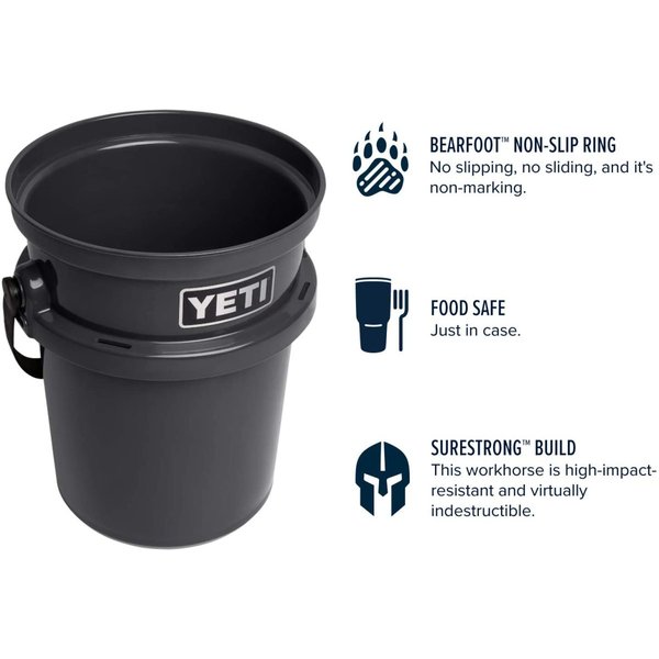 イエティ ロードアウト 19リットルバケツ YETI 釣り ユーティリティー