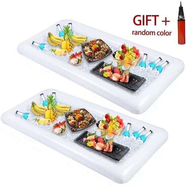 インフレータブル サービングバー 2個 Moon Boat ピクニック アイスクーラー トレイ|アウトドア・キャンプ用品