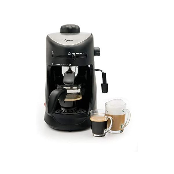 カプレッソ エスプレッソ&カプチーノマシン Capresso 303.01 4カップカラフ| コーヒーメーカー|アメリカ調理家電：種類別