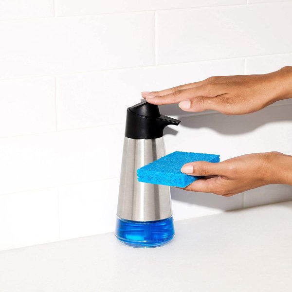 オクソー ステンレススチール イージープレス ディスペンサー OXO 食器