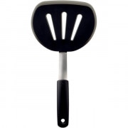オクソー グッドグリップ シリコン フレキシブルターナー OXO ブラック フライ返し|キッチン雑貨|アメリカ調理家電：種類別