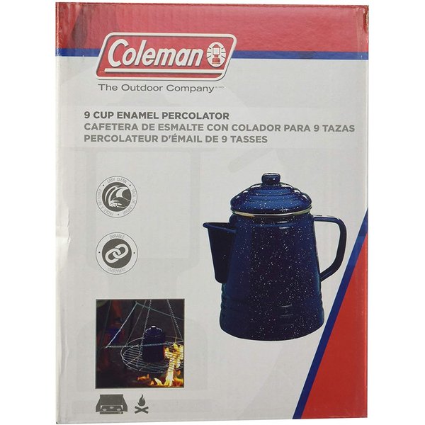 コールマン パーコレーター9カップ Coleman 2000016430 エナメル