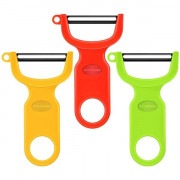オリジナルスイスピーラー3パック KITCHPOWERR レッド/グリーン/イエロー|キッチン雑貨|アメリカ調理家電：種類別