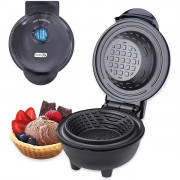 ダッシュ ミニワッフルボウルメーカー ブラック DASH DMWBM100GBBK04 食べられる器|キッチン雑貨|アメリカ調理家電：種類別