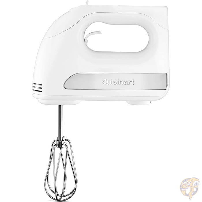 クイジナート Cuisinart ハイパワー 3段階スピード ハンドミキサー 白